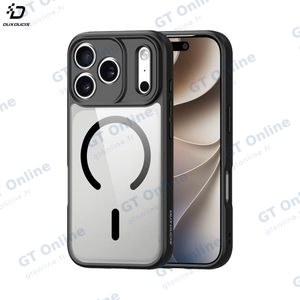 Coque de Protection MagSafe Aimo Mag Dux Ducis pour Apple iPhone 17 Pro/iPhone 18 Pro Noir