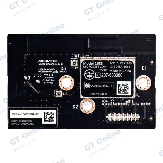 Antenne pour Microsoft Xbox One S (Board # 1683)
