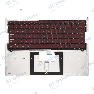 Clavier seul pour Microsoft Surface Laptop 1 / Laptop 2 13.5" (1769) (rouge)