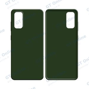 Coque Silicone Compatible pour Samsung Galaxy S20 FE 5G G781/Galaxy S20 FE 4G G780 (#22) Vert Foncé — vue 2