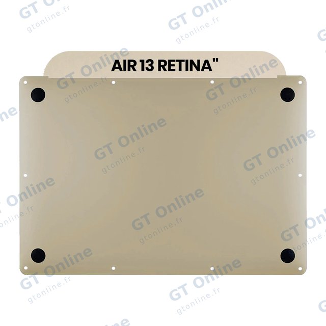 Coque inférieure pour Apple MacBook Air 13" A1932 (2018-2019) / A2179 (2020) (origine neuve, or)