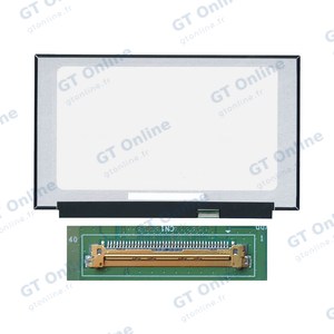 Dalle Ordinateur Portable 15.6" Slim FHD (1920x1080) LCD 120Hz, eDP 40pin Droite 25mm, sans Fixation ~350mm
