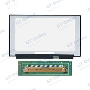 Dalle Ordinateur Portable 15.6" Slim FHD (1920x1080) LCD 120Hz, eDP 40pin Droite 25mm, sans Fixation ~350mm