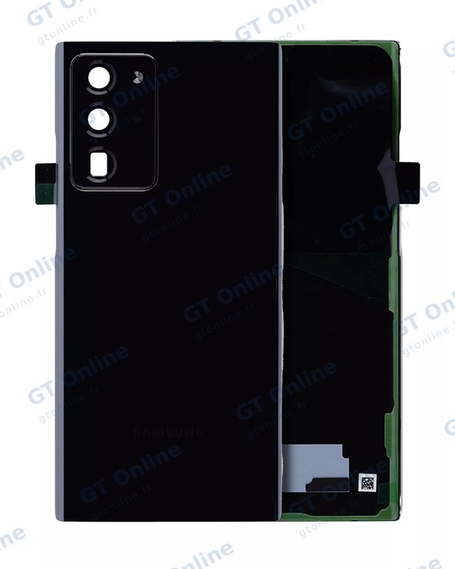 Vitre arrière pour Samsung Galaxy Note 20 Ultra (pack service origine, Mystic Black)