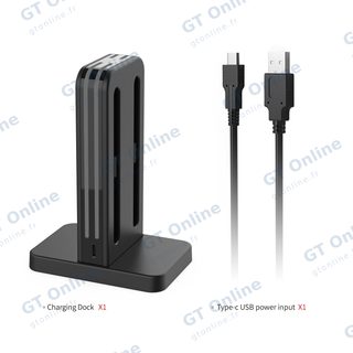 Station de charge 4 manettes Joy-Con pour Nintendo Switch 2 DOBE TNS-3171 — noir