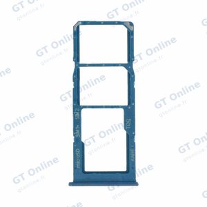 Tiroir Sim Premium Samsung Galaxy A02 A022F Bleu