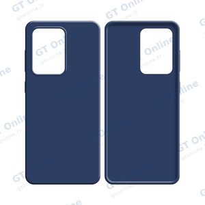 Coque Silicone Compatible pour Samsung Galaxy S20 Ultra G988 (#16) Bleu Marine — vue 2