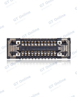 Pièce à microsouder pour Apple iPhone 15 / 15 Plus (22 Pin) — Connecteur FPC de carte SIM