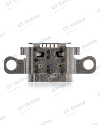 Connecteur de charge à souder — format Micro B, 5 broches, 4 points de fixation (C258)