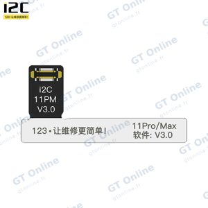 Nappe de Réparation Batterie i2C i6S Externe pour Apple iPhone 11 Pro & 11 Pro Max (sans Soudure, Batterie 100%