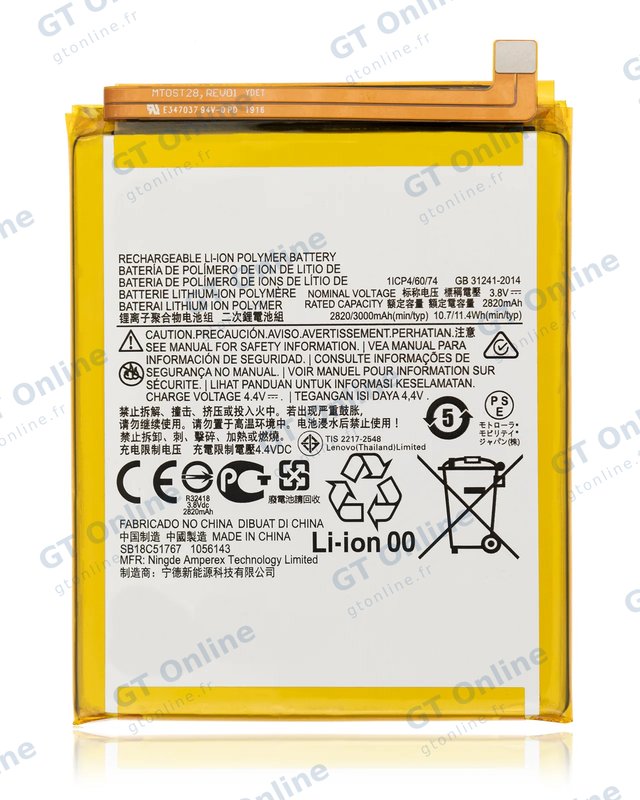 Batterie pour Motorola Moto E6 Play (XT2029 / 2019) / E6i (XT2053-5 / 2021) (KS40)