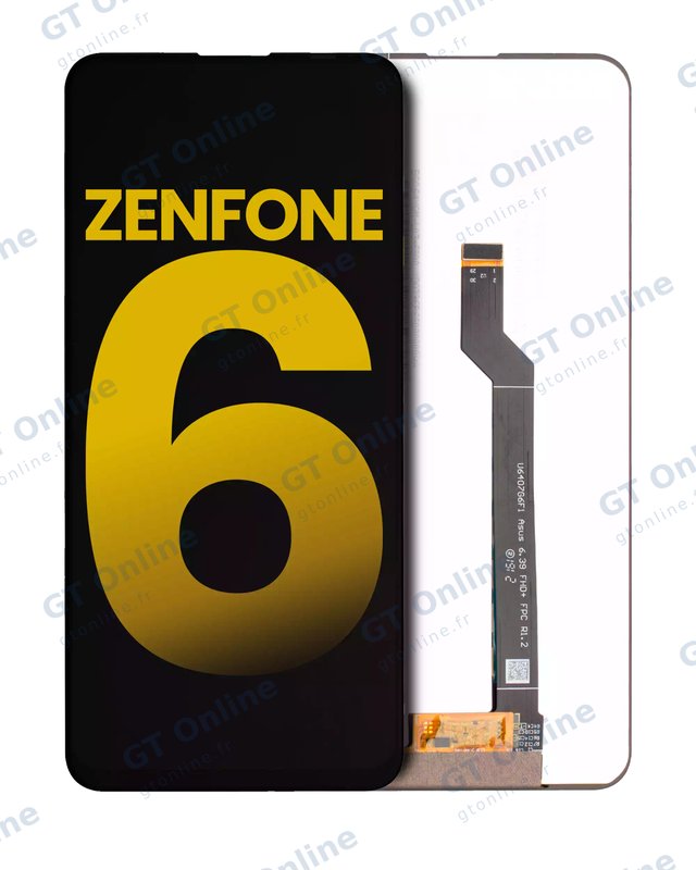 Écran LCD sans châssis pour Asus ZenFone 6 (ZS630KL / 2019) (reconditionné, toutes couleurs)