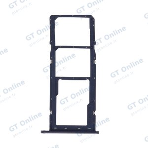 Tiroir Sim Premium Samsung Galaxy A20 A205 Noir
