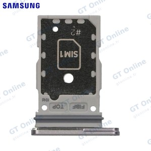 Tiroir SIM Original Samsung Galaxy Z Fold 3 5G F926 GH98-46829C Phantom Silver