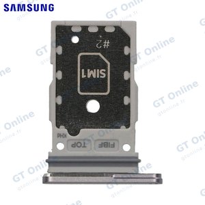 Tiroir SIM Original Samsung Galaxy Z Fold 3 5G F926 GH98-46829C Argent Phantom