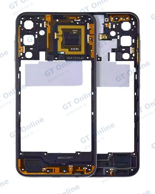 Châssis pour Samsung Galaxy A15 (A155 / 2023) (noir Brave)