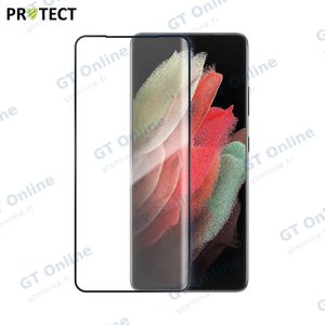 Verre Trempé Intégral PROTECT pour Samsung Galaxy S21 Ultra 5G G998 Noir