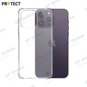 Pack de 10 Coques Silicone Renforcée PROTECT pour Apple iPhone 14 Pro Max Bulk Transparent