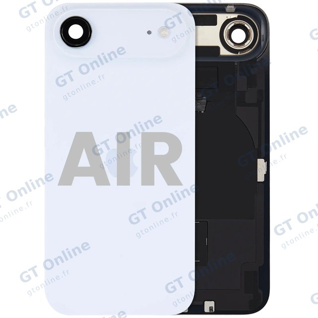 Vitre arrière pour Apple iPhone Air (origine d'occasion — grade B, bleu ciel)