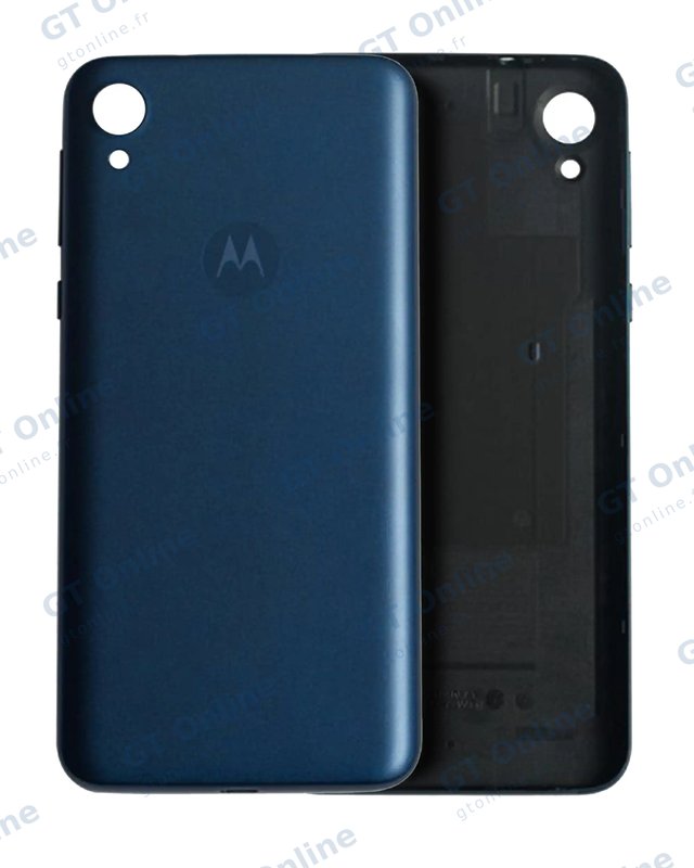 Vitre arrière pour Motorola Moto E6 (XT2005 / 2019) (origine, Navy)