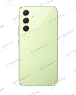 Capot arrière avec lentilles pour Samsung Galaxy A54 5G (A546 / 2023) (pack service origine, Lime) — vue 2