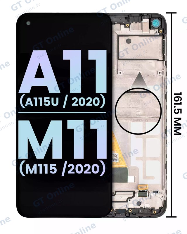 Écran pour Samsung Galaxy A11 (A115U / 2020) M11 (M115 /2020) (version US, pack service origine, toutes couleurs)