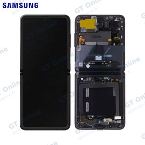 Écran Tactile Original Samsung Galaxy Z Flip F700 GH82-22215A GH82-22347A Noir