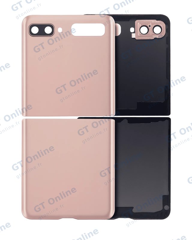 Vitre arrière pour Samsung Galaxy Z Flip 4G (F700) / Z Flip 5G (F707) (compatible premium, Mystic Bronze)