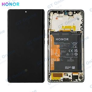 Bloc Écran Complet avec Châssis et Batterie Original Honor Magic 5 Lite 0235AEMW Noir Minuit