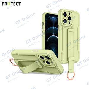 Coque de Protection QC-002 PROTECT pour Apple iPhone 12 Pro Max (#6) Vert