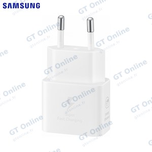 Chargeur Secteur USB-C Samsung EP-T2510NWEGEU 25W 3A Blanc