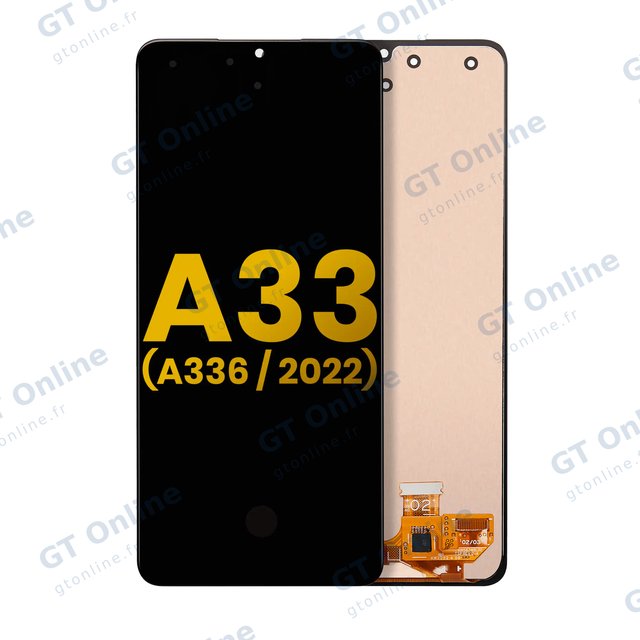 Écran LCD sans châssis pour Samsung Galaxy A33 5G (A336 / 2022) (reconditionné, toutes couleurs)