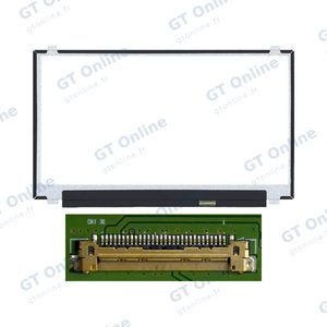 Dalle Ordinateur Portable 15.6" Slim FHD (1920x1080) LCD 60Hz, eDP 30pin Droite 19mm, Fixation Haut Bas ~359mm