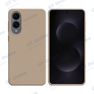 Coque Silicone Compatible pour Samsung Galaxy S25 Edge S937 (#18) Rose Gold