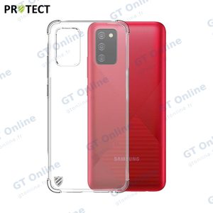 Coque Silicone Renforcée PROTECT pour Samsung Galaxy A02s A025 Transparent