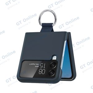 Coque de Protection avec Anneau Z-FL2 Samsung Galaxy Z Flip 4 5G F721 Bleu — vue 2