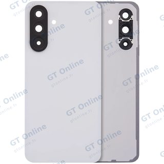 Vitre arrière pour Samsung Galaxy A56 5G (A566 / 2025) (sans logo, compatible premium, Lightgray)