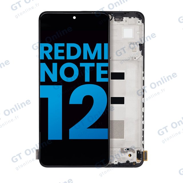 Écran pour Xiaomi Redmi Note 12 4G (Aftermarket: Incell, toutes couleurs)