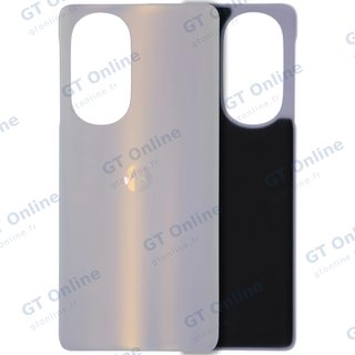 Vitre arrière pour Motorola Moto Edge Plus / Edge 30 Pro (XT2201-1/4) / Edge X30 5G (XT2201 -2/6 /2022) (origine, Stardust White)
