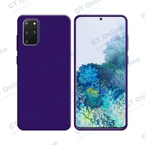 Coque Silicone Compatible pour Samsung Galaxy S20 Plus 5G G986/Galaxy S20 Plus G985 (#7) Mauve