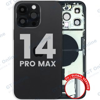 Châssis pour Apple iPhone 14 Pro Max (version EU, origine d'occasion — grade B, noir sidéral)