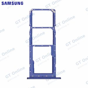 Tiroir SIM Original Samsung Galaxy A03s A037 GH81-21255A Bleu