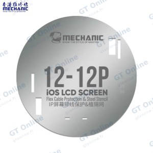 Pochoir de Polissage de Puce IC d'Écran Mechanic pour Apple iPhone 12/iPhone 12 Pro