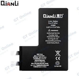 Batterie High Capacity sans BMS QianLi pour Apple iPhone 14 Pro (3480mAh)