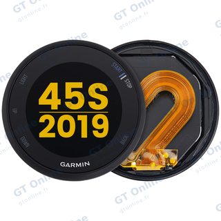 Écran LCD avec châssis pour Garmin Forerunner 45S (2019) (premium, bleu)