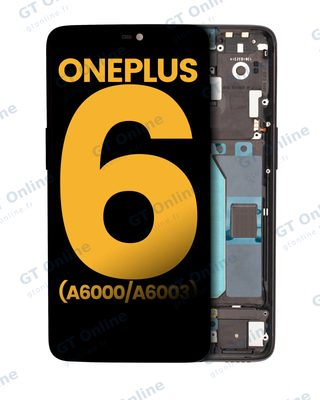 Écran pour OnePlus 6 (A6000 / A6003) (reconditionné, Mirror Black)
