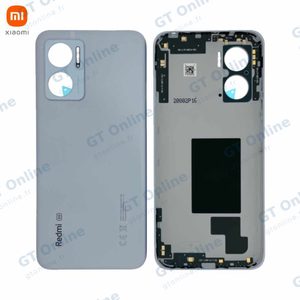 Cache Arrière Original Xiaomi Redmi 10 5G 55050001ZB9X Argent Chrome