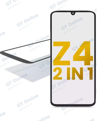Vitre d’écran avec OCA pour Motorola Moto Z4 (XT1980 / 2019)