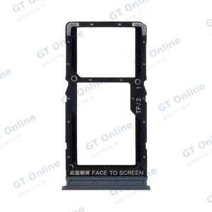 Tiroir Sim Premium Xiaomi Redmi Note 11T 5G Noir Mat