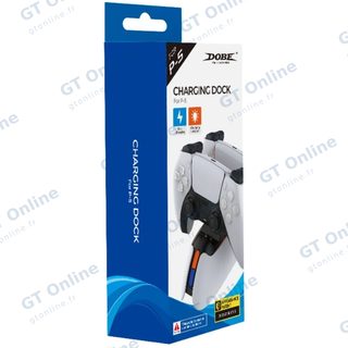 Station de charge pour 2 manettes PlayStation 5 DOBE TP5-05103